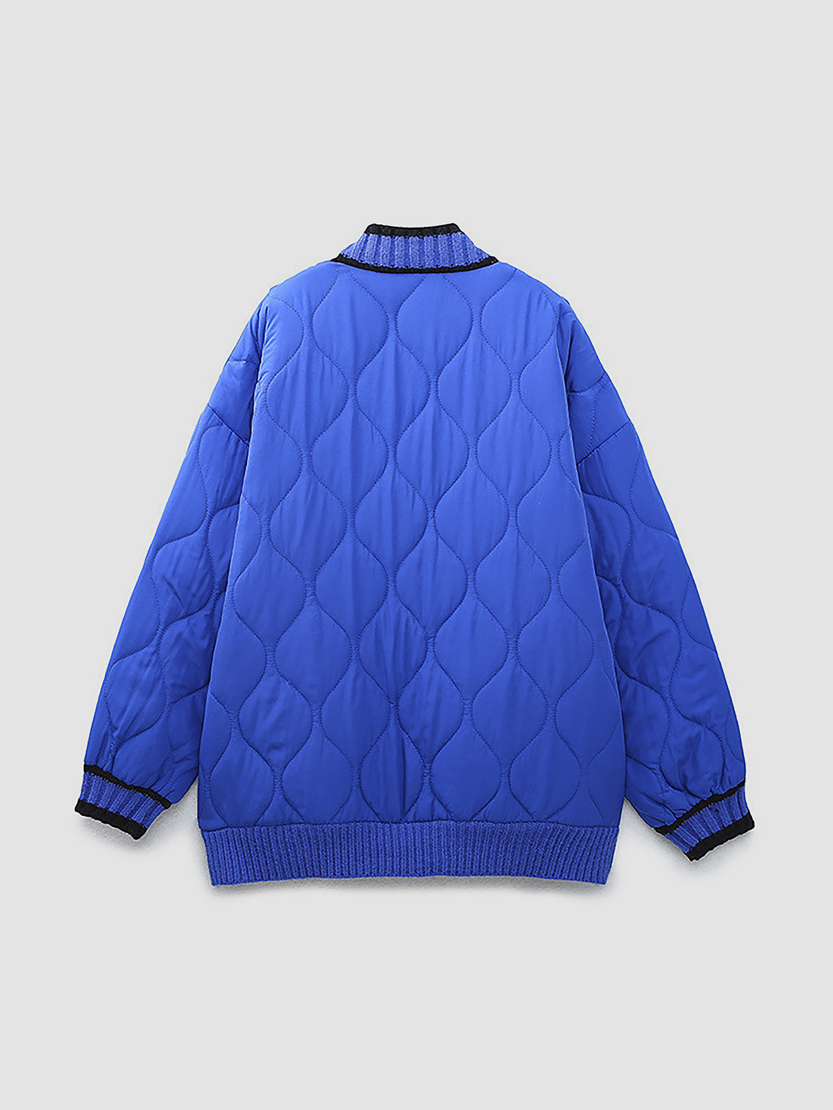 Örgülü Kapitone Büyük Boy Hırka Palto