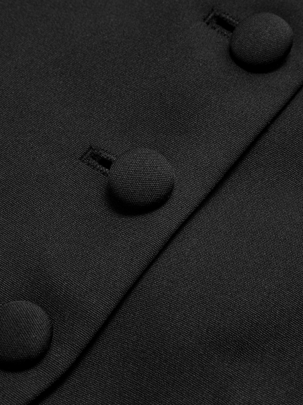 Düz Omuz Açık Bölünmüş Etek Takımı