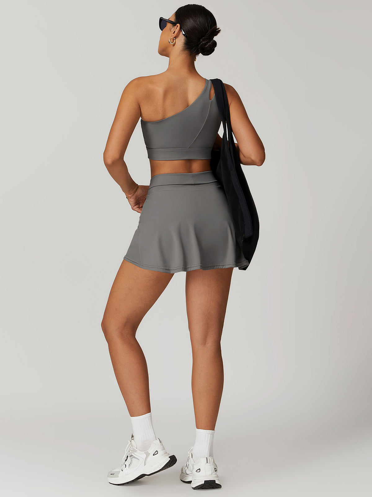 Tek Omuzlu Hızlı Kuruyan Spor Sütyeni