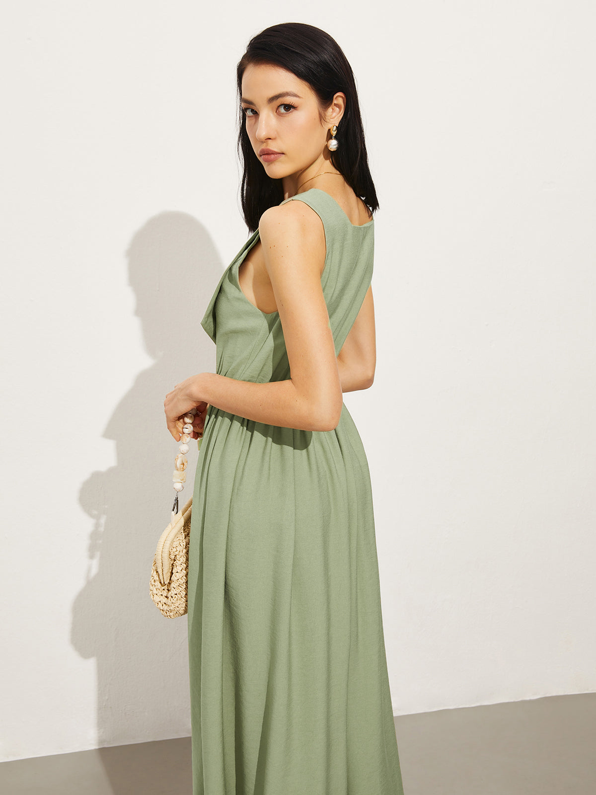 Pamuk & Keten Cepli Polo Elbise