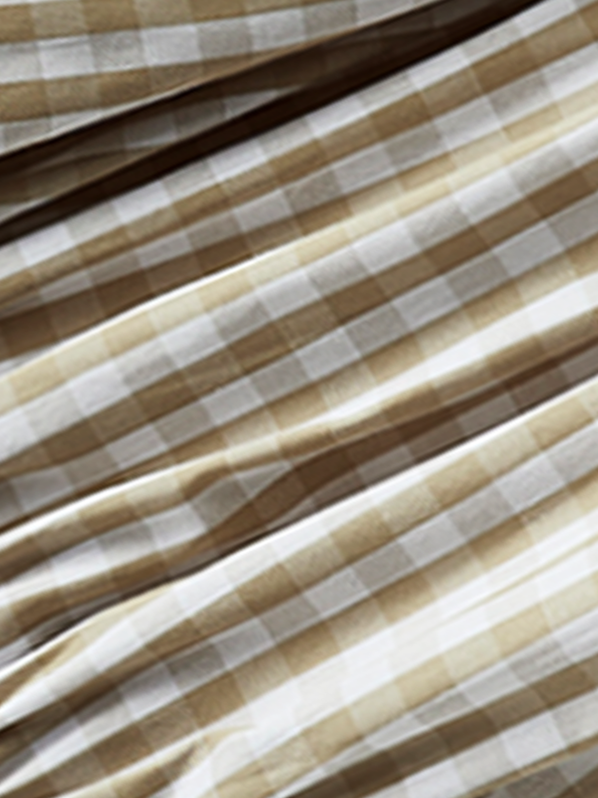 Kabarık Büzgülü Ekose Tüp Üst