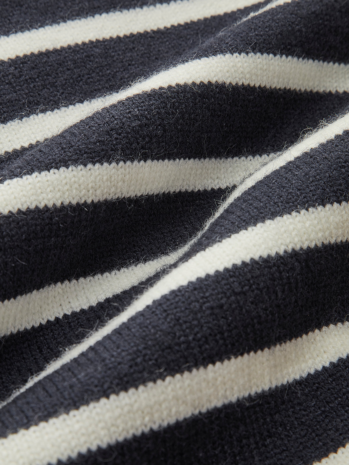 Panel Çizgili Sahte Kürk Mont