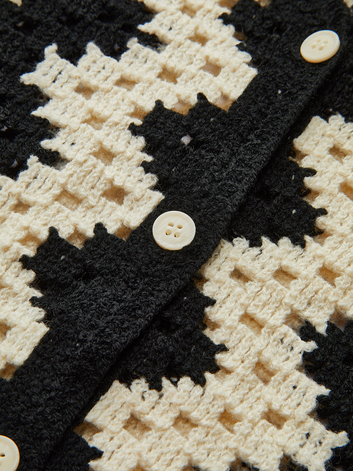 V Yaka Chevron Göğüslü Hırka