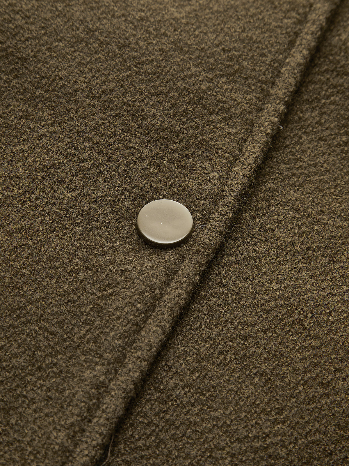 Stand Yaka Kontrast Trim Cepli Ceket