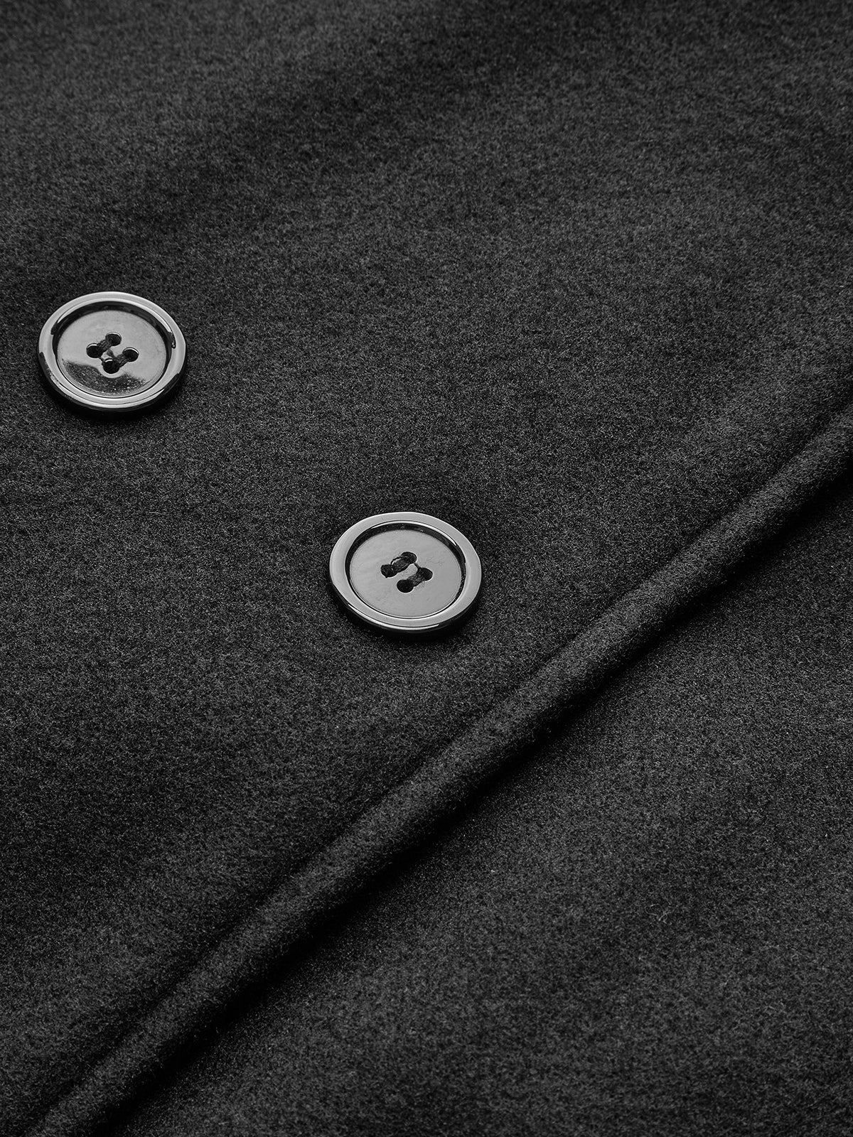 Çok Yönlü Düz Kemerli Uzun Palto