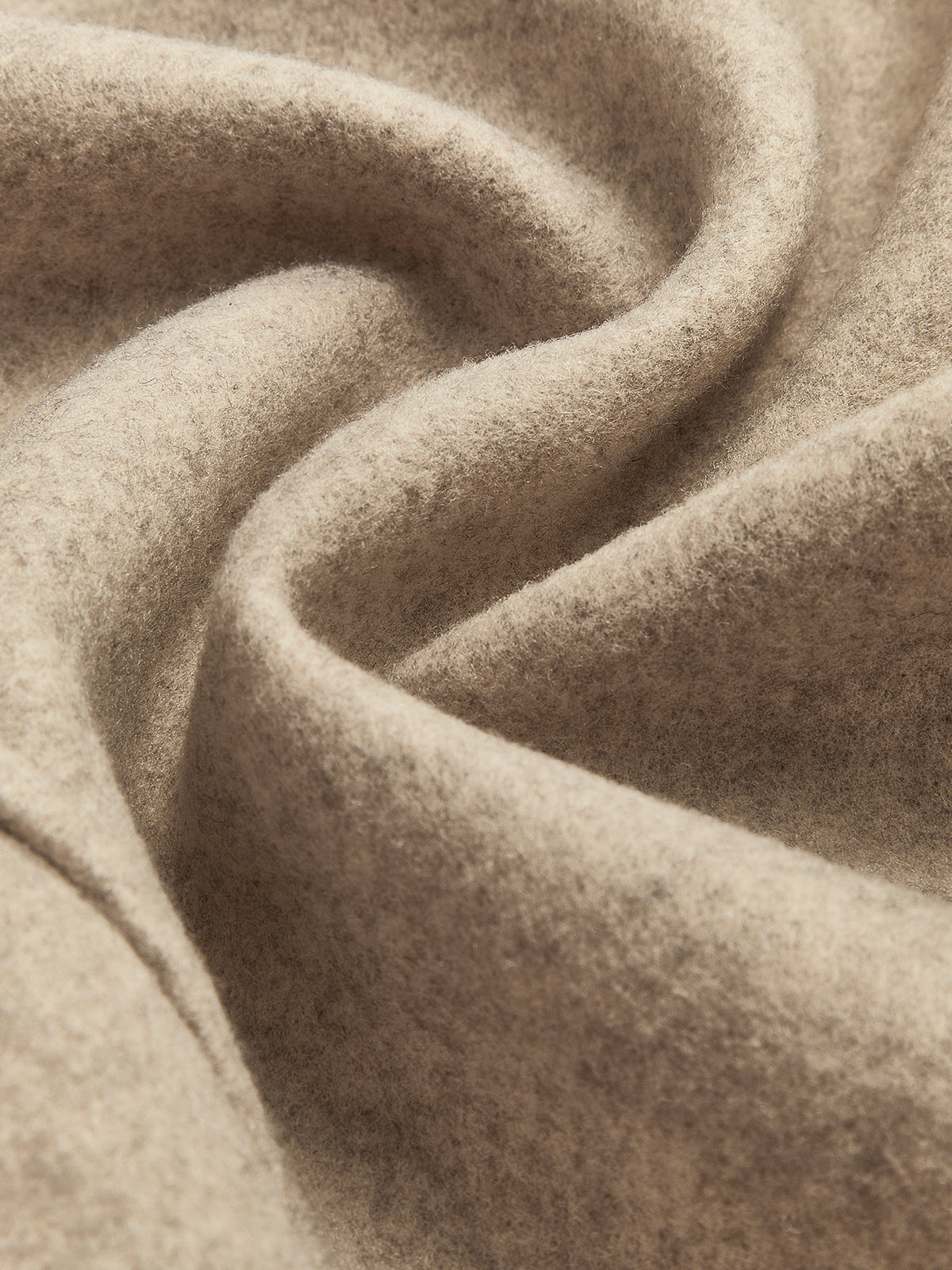 Tweed Yaka Fermuarlı Ceket