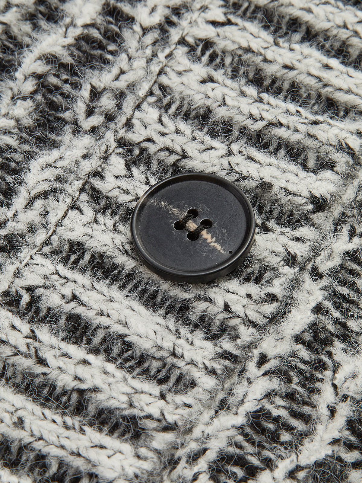 Vintage Cepli Bol Örgü Dış Giyim