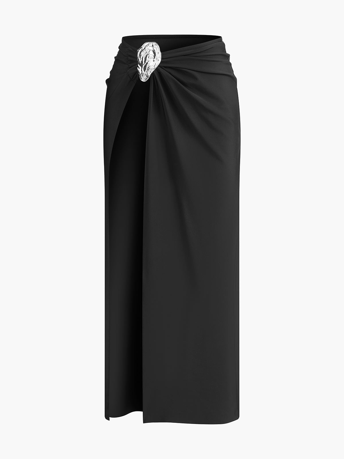 Metal Aksanlı Büküm Sarong Etek