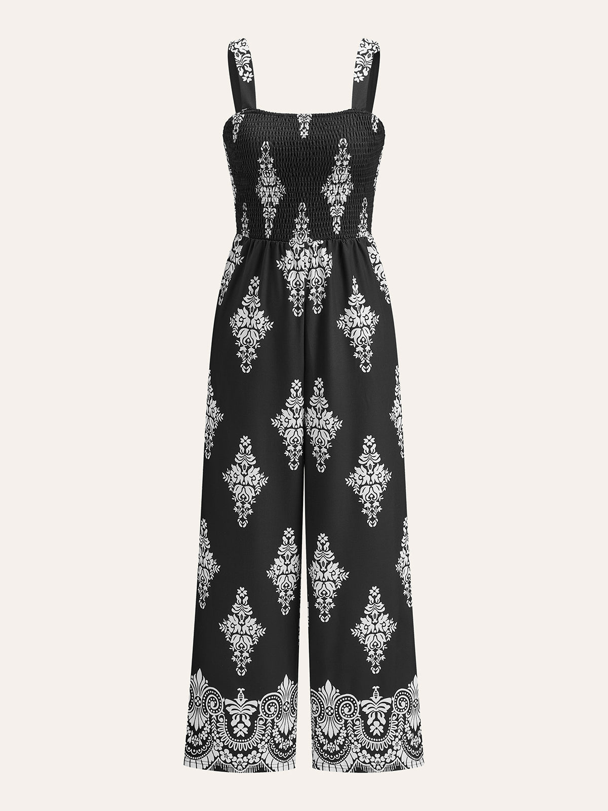 Smokin Çiçek Desenli Tulum