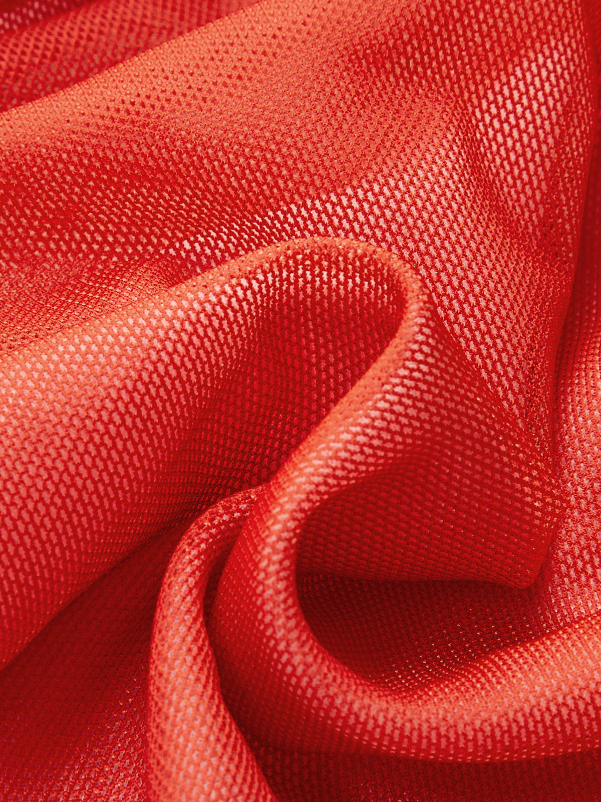 Renk Bloklu Degrade Straplez Kıvrımlı File Bölünmüş Elbise