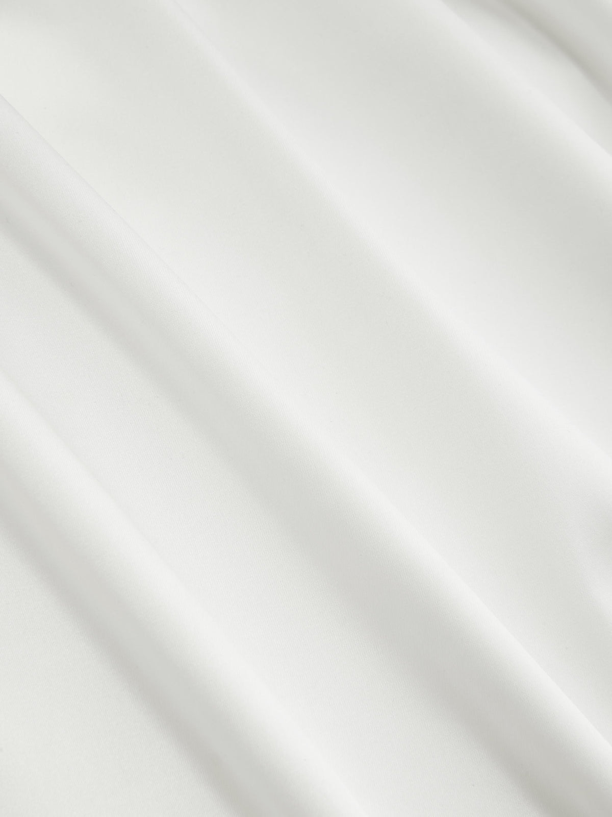 Vestido maxi satinado halter con espalda descubierta - Blanco