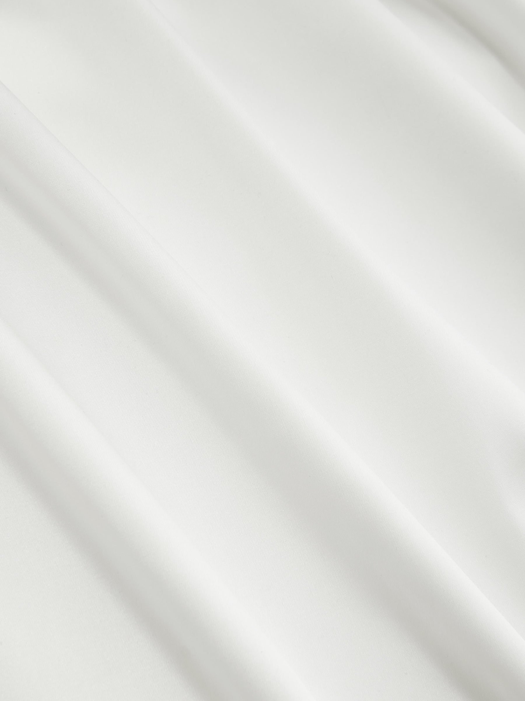 Vestido maxi satinado halter con espalda descubierta - Blanco - imagen 2