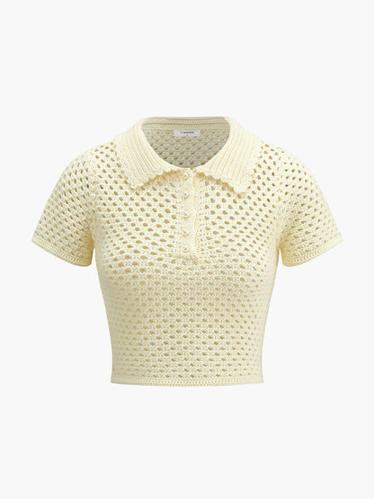 Örgü Boncuklu Midi Etek Takımı