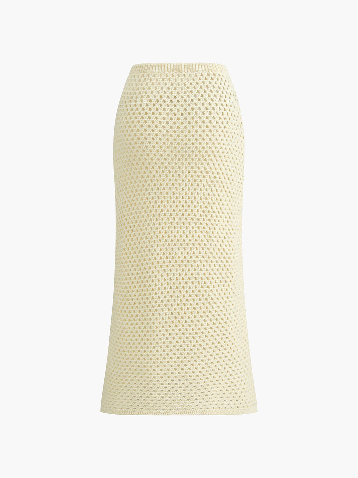 Örgü Boncuklu Midi Etek Takımı