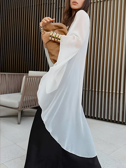 Shift Şifon Asimetrik Örtü