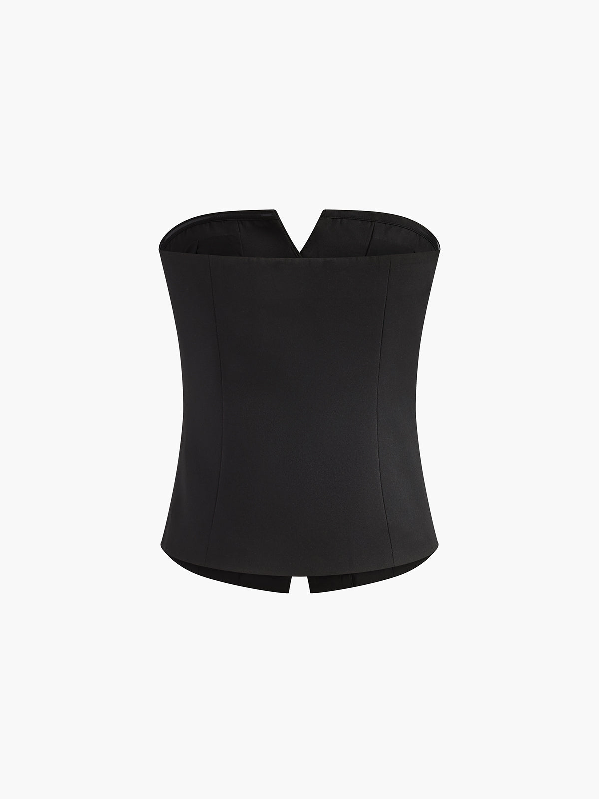 Düz Omuz Açık Bölünmüş Etek Takımı