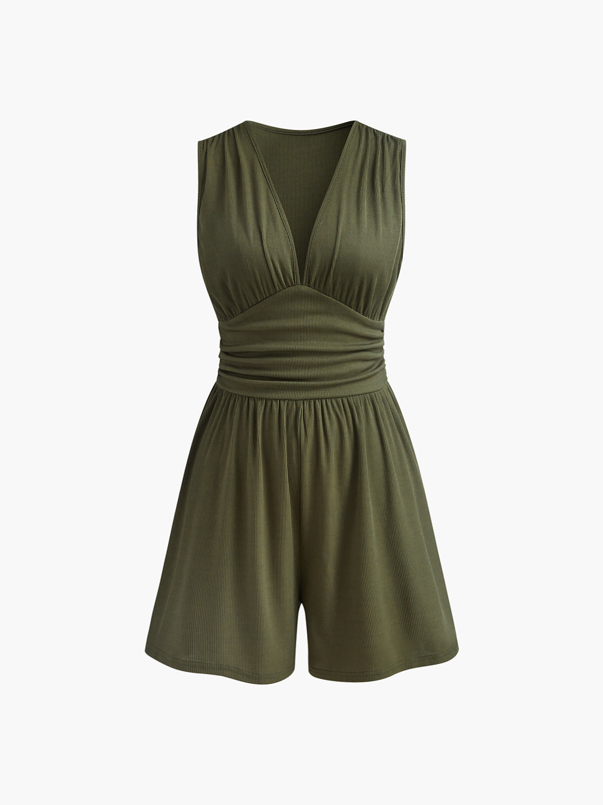 Kolsuz V Yaka Ribanalı Tulum