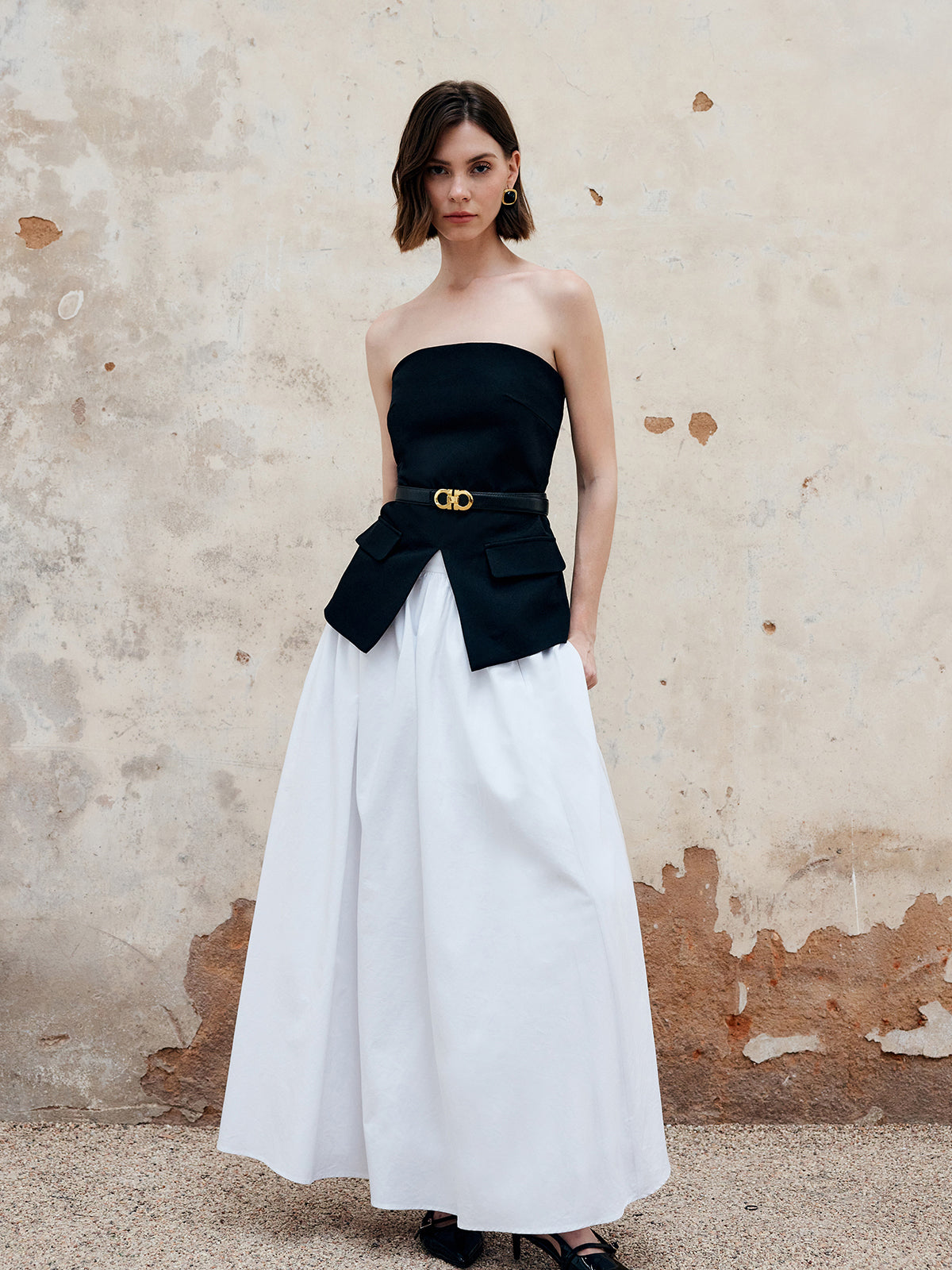 Kemersiz Bölünmüş Tüp Üst