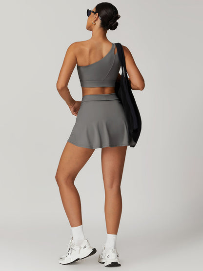 Tek Omuzlu Hızlı Kuruyan Spor Sütyeni