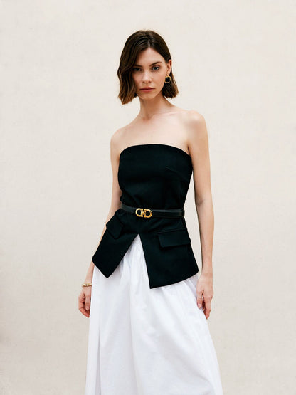 Kemersiz Bölünmüş Tüp Üst