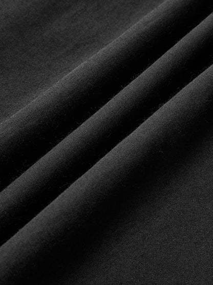 Saf Pamuklu Düz Askılı Elbise