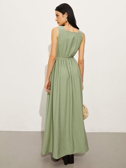 Pamuk & Keten Cepli Polo Elbise