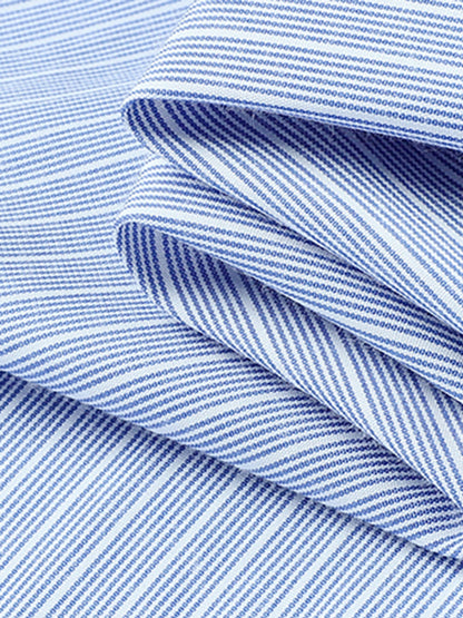 Pinstripe Bağcıklı Geniş Paça Pantolon