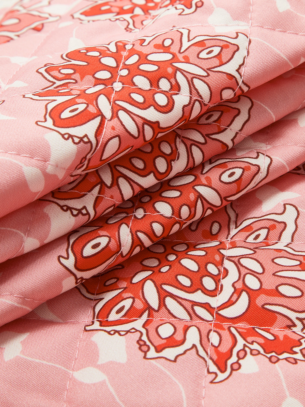 Nuboheme Baskılı Ön Bağcıklı Yelek