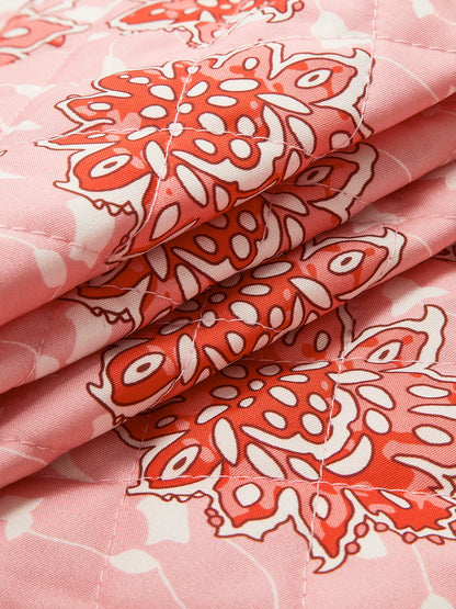 Nuboheme Baskılı Ön Bağcıklı Yelek