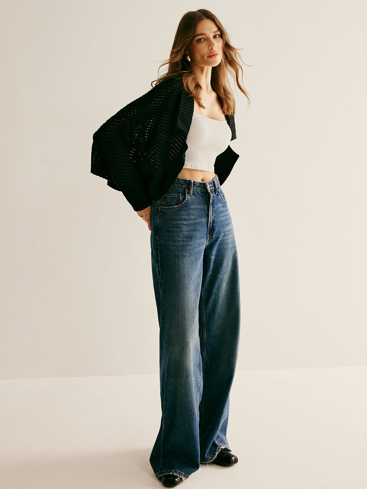 Düz İçi Boş Çok Amaçlı Hırka