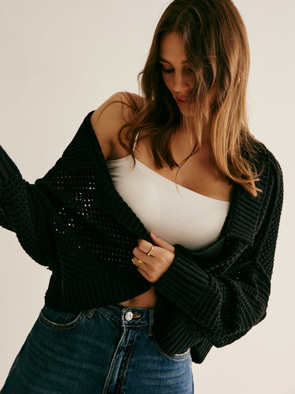 Düz İçi Boş Çok Amaçlı Hırka