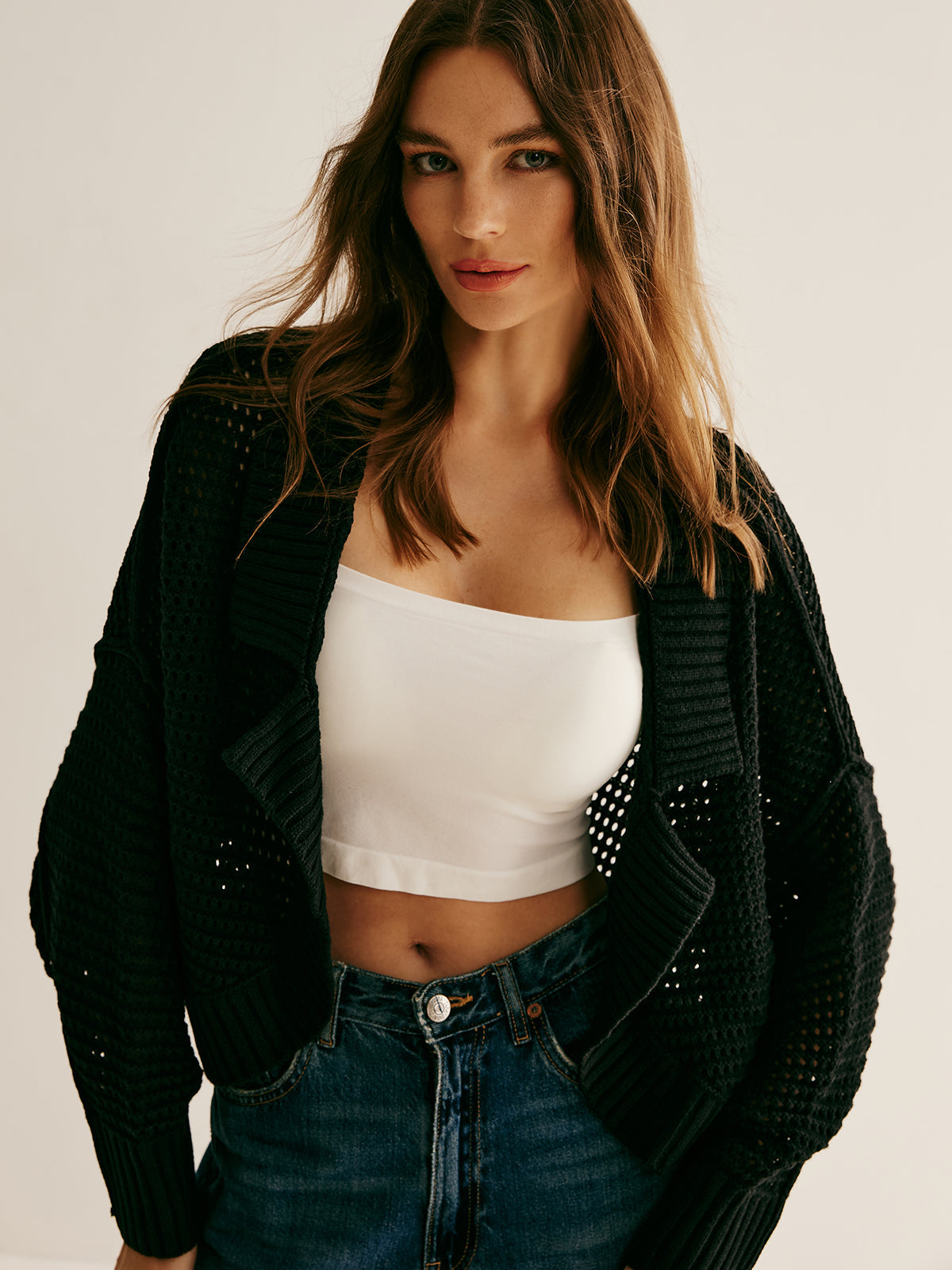 Düz İçi Boş Çok Amaçlı Hırka