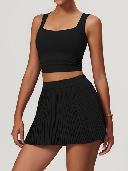 Düz Jersey Aktif Tank Top