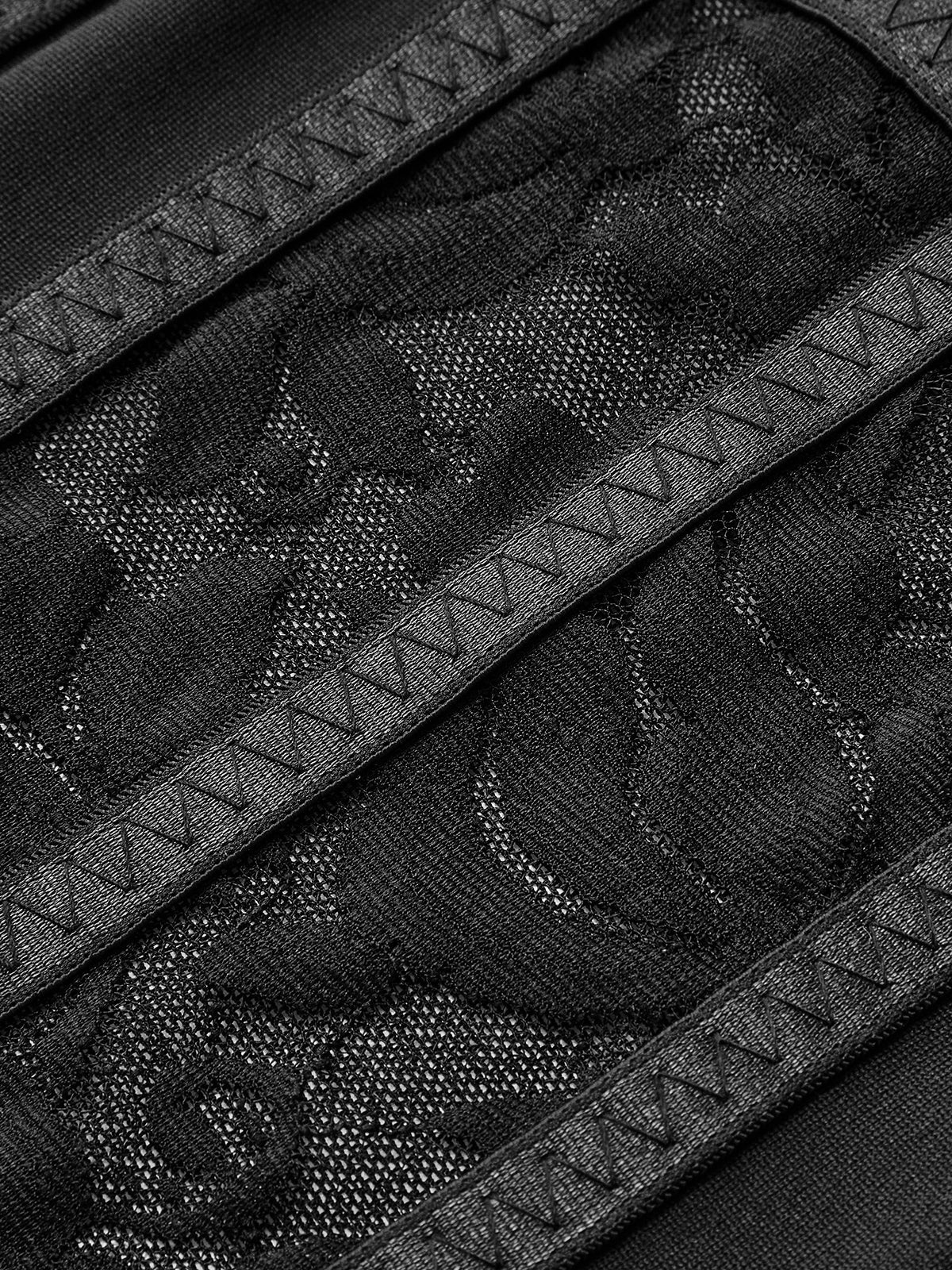 Dantel Şeffaf Sevgili Korse Body