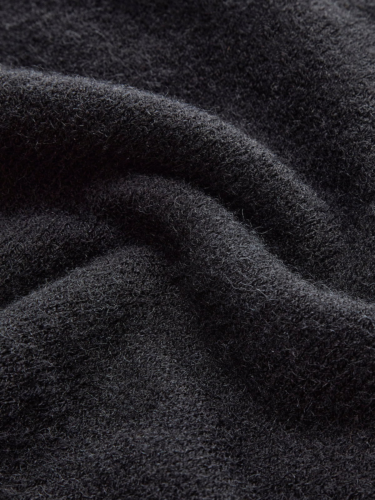 Kontrast Trim Fiyonklu Kazak Yelek