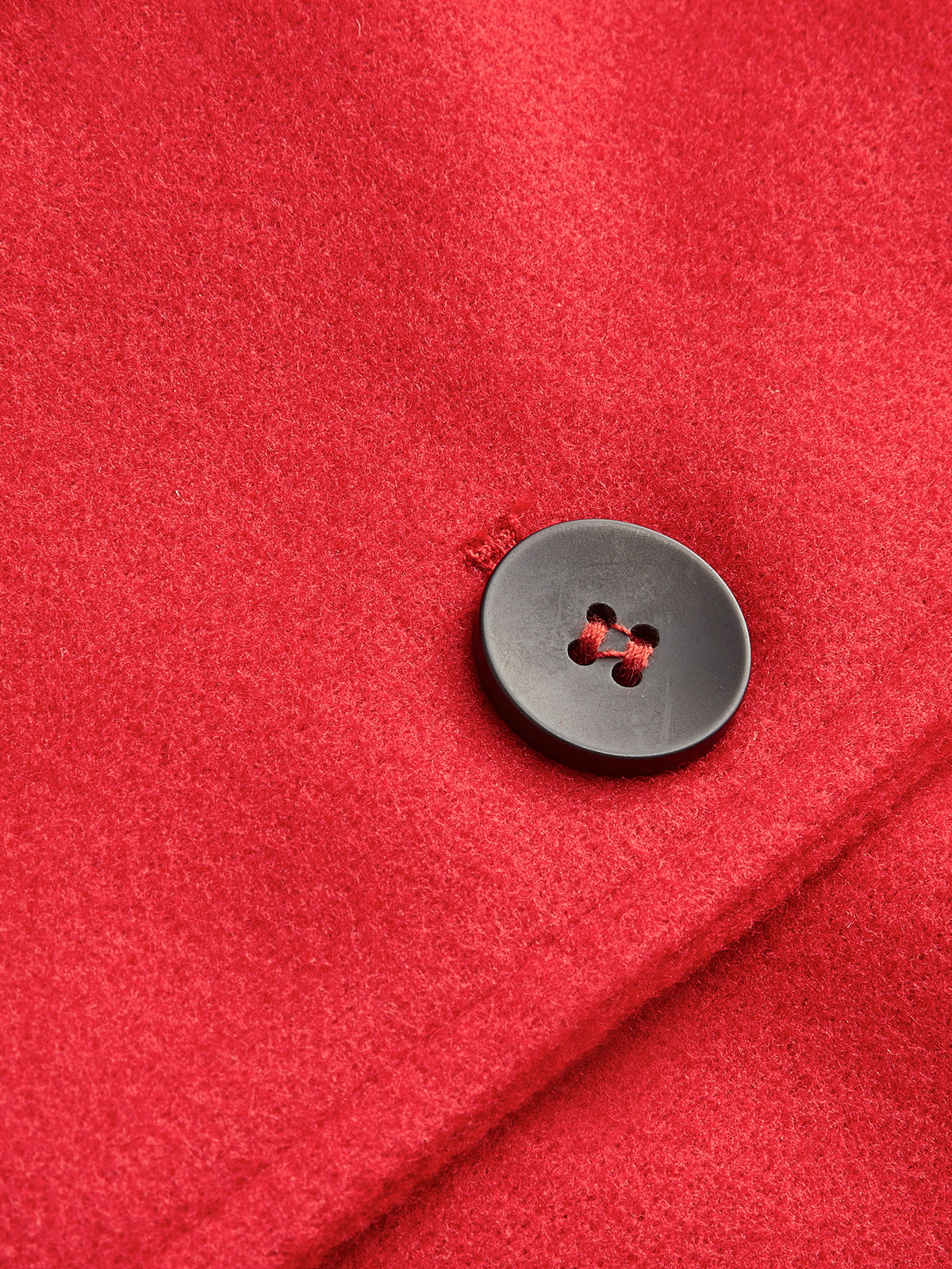 Essential Tweed Yün Uzun Palto