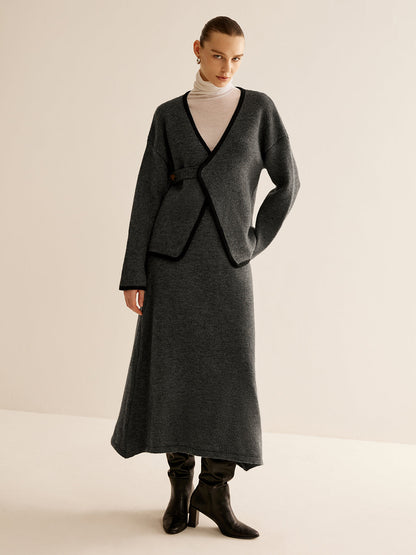 Kontrast Yan Borulu Kemerli Kazak Koordinatları