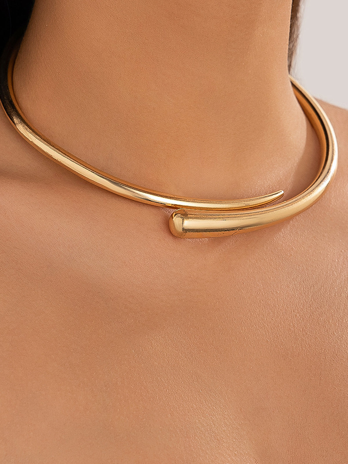 Su Damlası Açık Choker