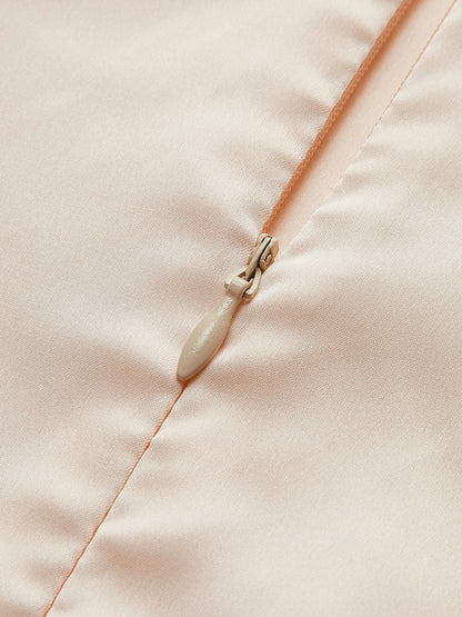 Şeffaf Şifon Panel Tank Elbise