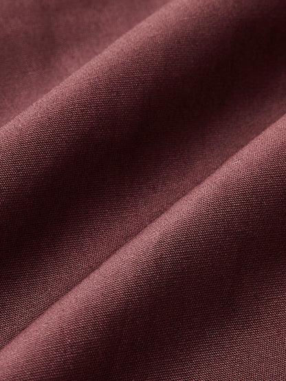 Vücuda Oturan Asimetrik Yaka Uzun Kollu Kıvrımlı Uzun Elbise