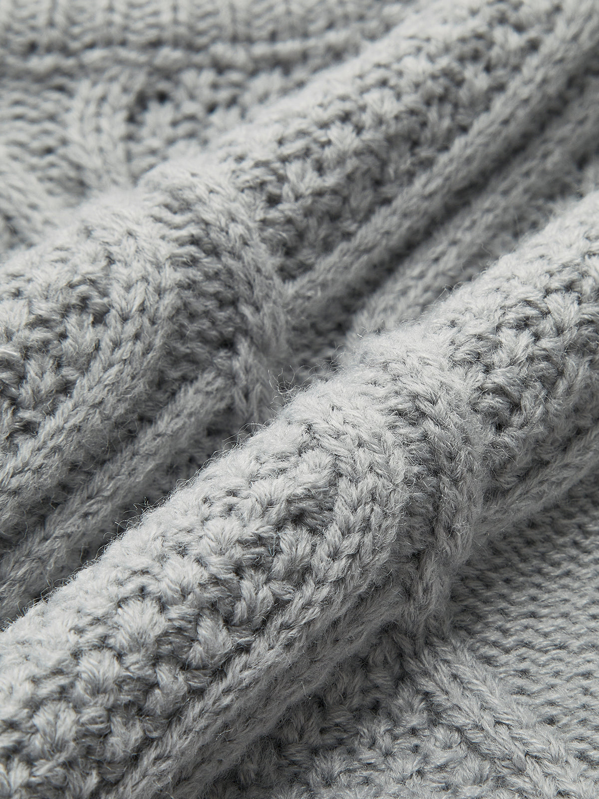 Crop Kablo Örgü Üst