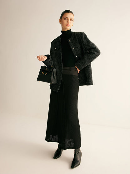 Kemersiz İçi Boş Borulu Kazak Etek