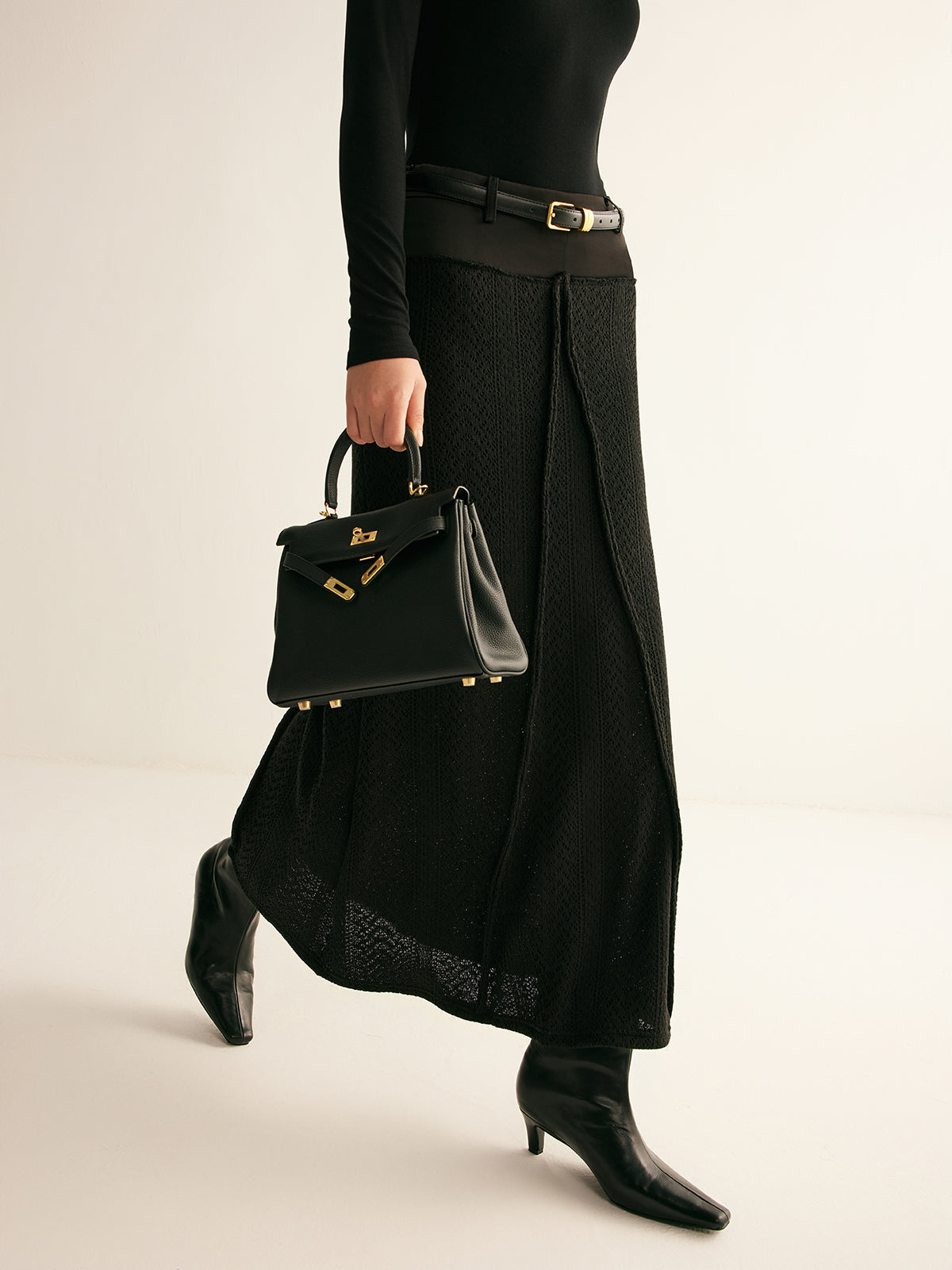 Kemersiz İçi Boş Borulu Kazak Etek