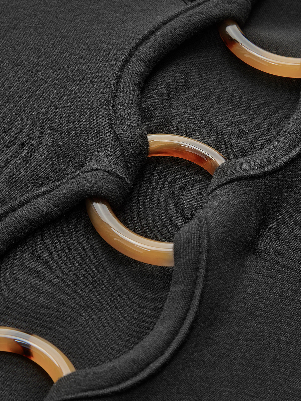 Çember-Halka Kesimli Jersey Elbise