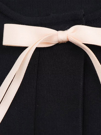 Fiyonk Dekor Cepli Örgü Üst