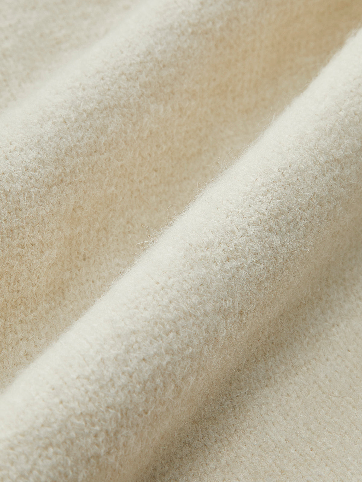 Turtleneck Kontrast Düğmeli Hırka