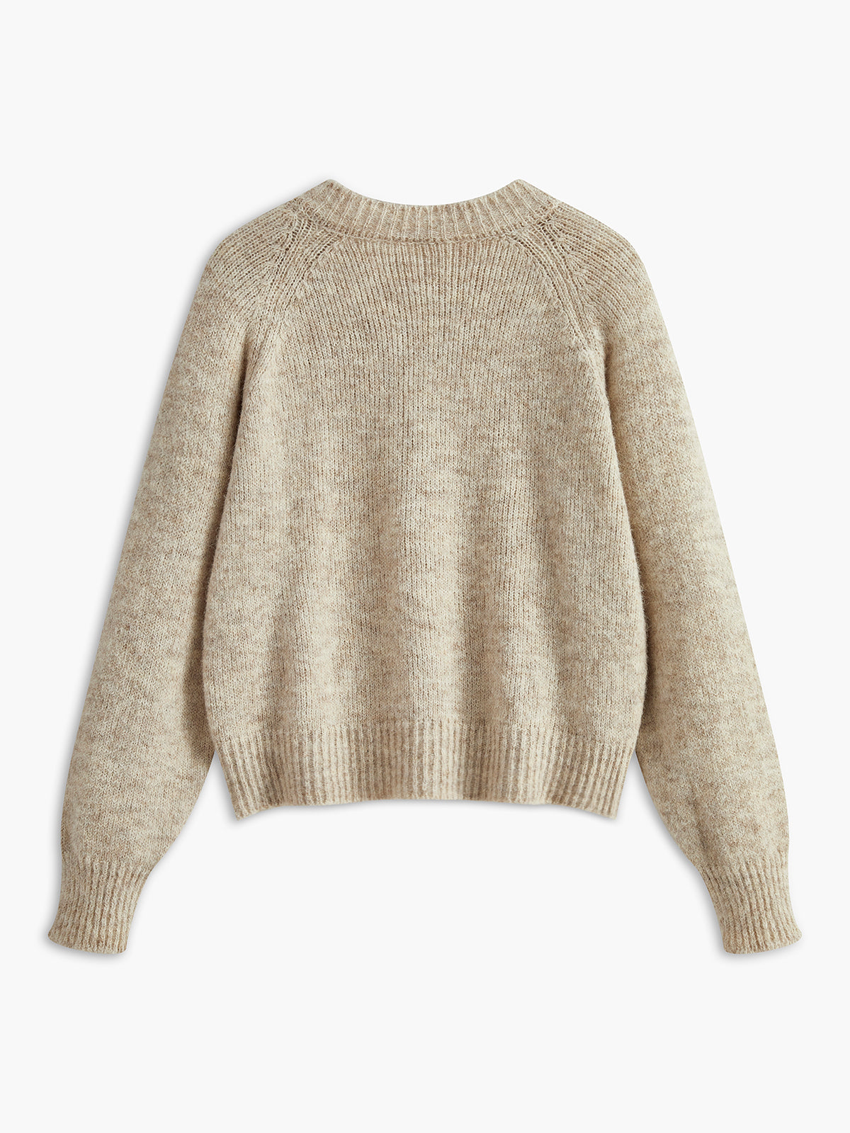 Şık Kalp Düğmeli Hırka