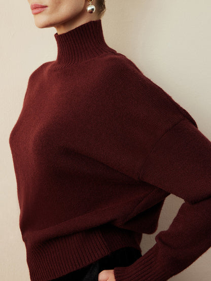 Şık Balıkçı Yakalı Sweatshirt