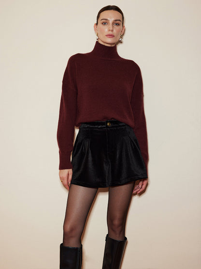 Şık Balıkçı Yakalı Sweatshirt
