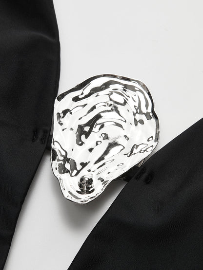 Plunge Halter Tek Parça Mayo